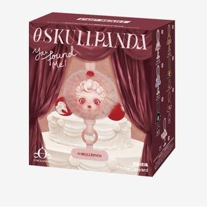 NIB SKULLPANDA You Found Me! Chomp Lanyard. Open box, sealed bag